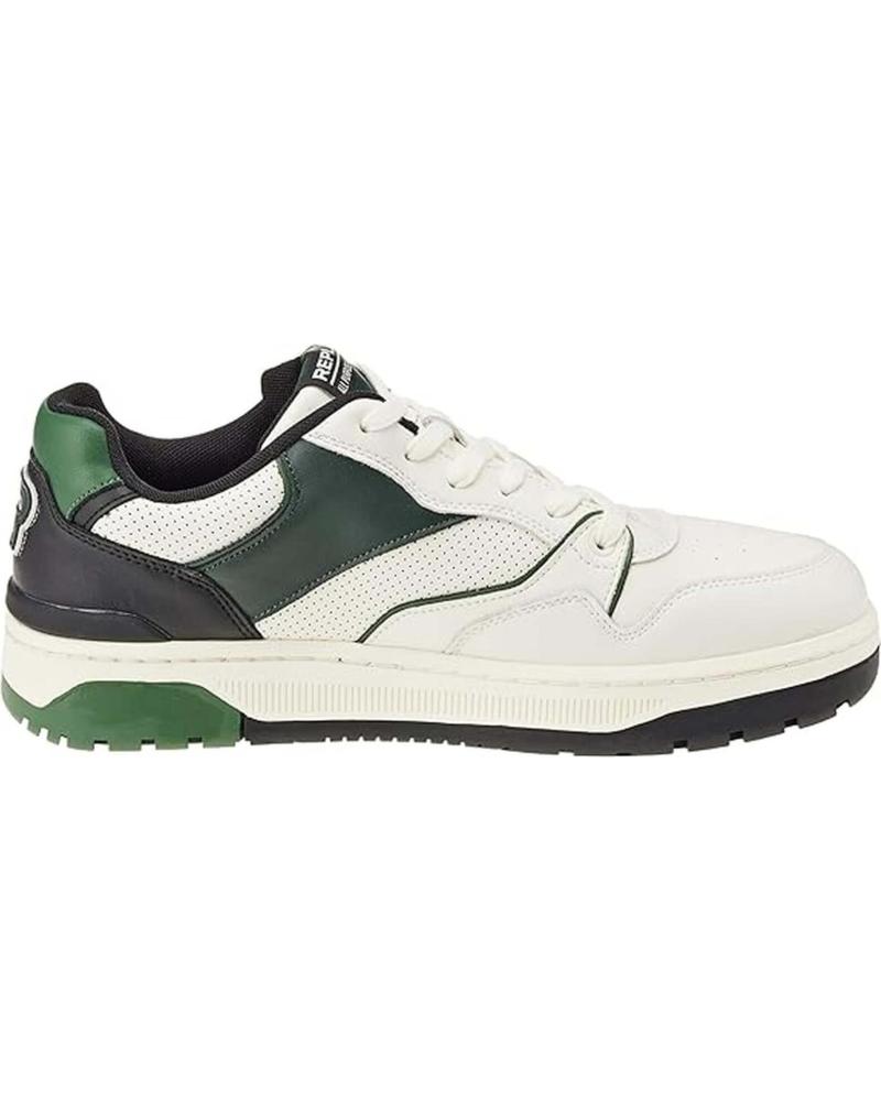 Sportivo per Uomo REPLAY ZAPATILLAS GEMINI TOFU GREEN BLACK