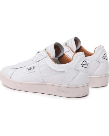Sportivo-De-Hombre-REPLAY-ZAPATILLAS-SMASH-LAY-2-WHITE