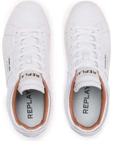 Sportivo-De-Hombre-REPLAY-ZAPATILLAS-SMASH-LAY-2-WHITE