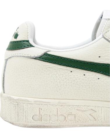 Sportif pour Femme et Homme et Garçon DIADORA ZAPATILLAS GAMME L LOW WAXED WHITE-FOGLIAGE