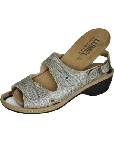 Sandales pour Femme LUMEL SANDALIA PARA PLANTILLAS PODOLOGICAS MUJER 120-7845 M CREAM BARON 3016