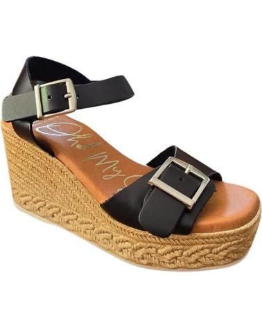 Sandalias de Mujer OH MY SANDALS SANDALIAS CUNA MUJER VALLE VARIOS 5459 NEGRO