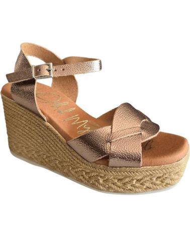 Sandalias de Mujer OH MY SANDALS SANDALIAS CUNA MUJER CAVA 5460 CHAMPAN
