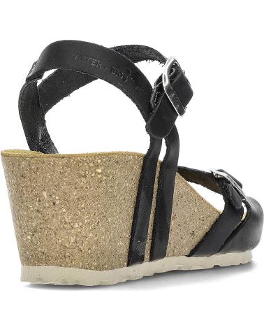 Sandalias de Mujer INTERBIOS W SANDALIA MUJER ANATOMICA COMODA NEGRO2