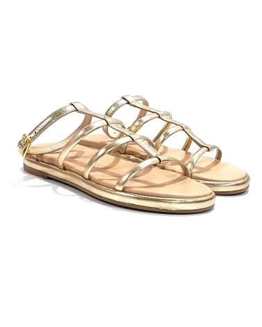 Sandali-De-Mujer-UNISA-SANDALIA-CASUAL-DE-PIEL-PLANA-PLATINO