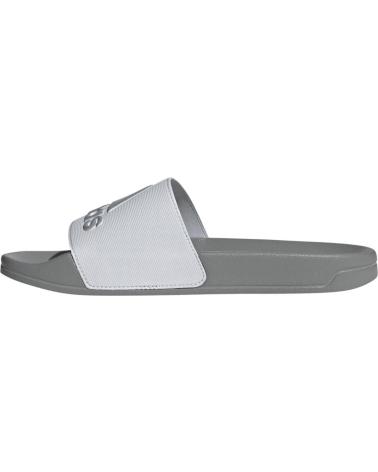 ADIDAS CHANCLAS ADILETTE SHOWER UNISEX GRIS Y BLANCA GRIS 011