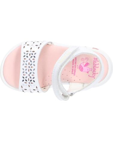 Sandali per Bambina PABLOSKY 114000 BLANC