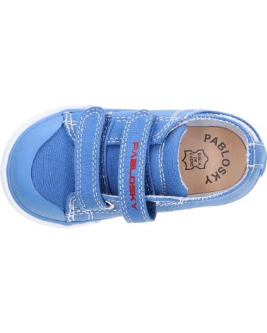 Deportivas de Niña y Niño PABLOSKY ZAPATILLA CANVAS AZAFATA  966540 BLEU CANVAS AZAFATA