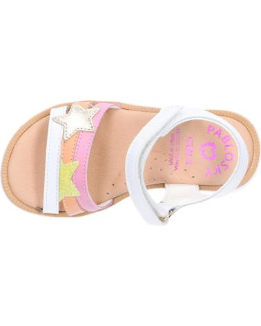 Sandalias de Niña PABLOSKY 105000 BLANC