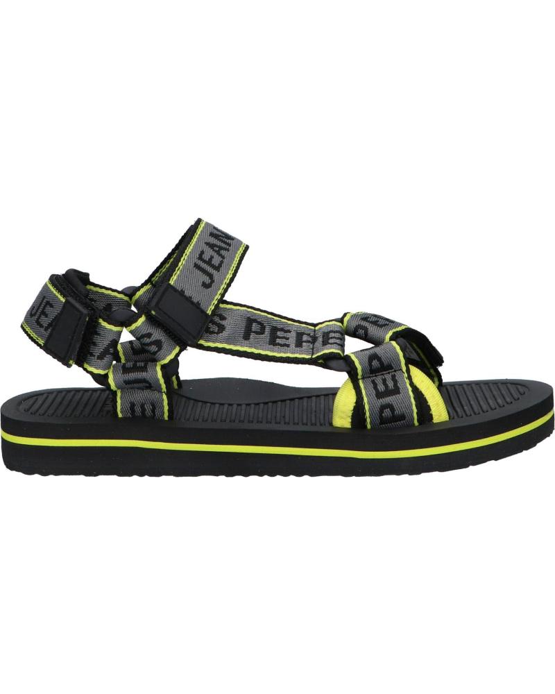 Sandales pour Femme et Fille et Garçon PEPE JEANS PBS90043 POOL TAPE 999 BLACK