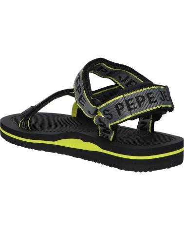 Sandales pour Femme et Fille et Garçon PEPE JEANS PBS90043 POOL TAPE 999 BLACK