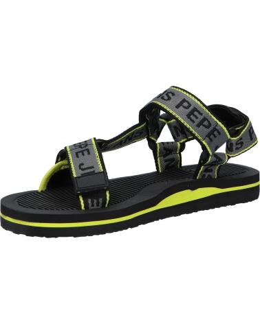 Sandales pour Femme et Fille et Garçon PEPE JEANS PBS90043 POOL TAPE 999 BLACK