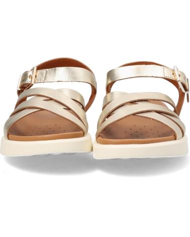 Woman Sandals GEOX SANDALIA MUJER D35PAB AMARILLO GOLD