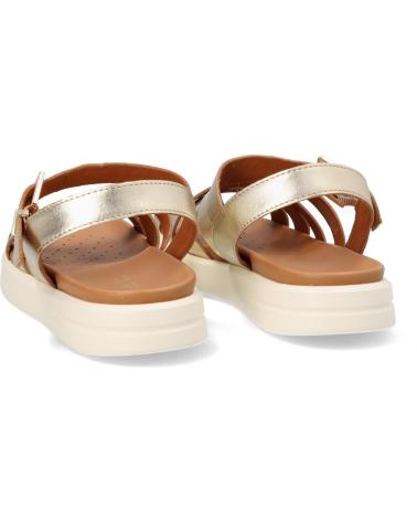 Woman Sandals GEOX SANDALIA MUJER D35PAB AMARILLO GOLD