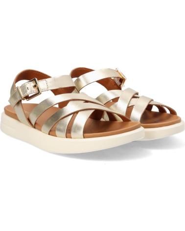 Woman Sandals GEOX SANDALIA MUJER D35PAB AMARILLO GOLD