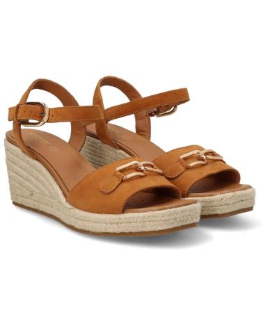 Sandali per Donna GEOX SANDALIA CUNA COGNAC