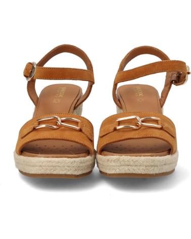 Sandali per Donna GEOX SANDALIA CUNA COGNAC