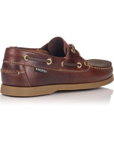 Zapatos de Hombre snipe NAUTICO MARRON 22310 SEAHORSE