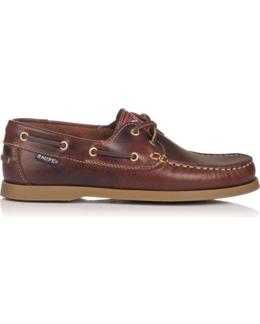 Zapatos de Hombre snipe NAUTICO MARRON 22310 SEAHORSE