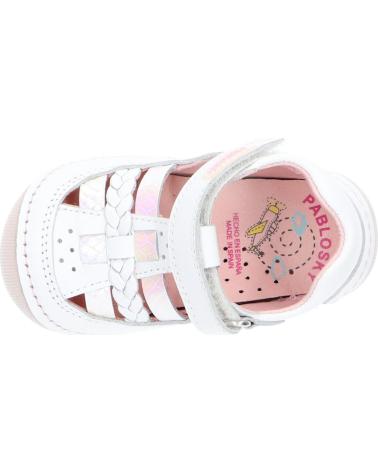 Sandalias de Niña PABLOSKY 670202 BLANC