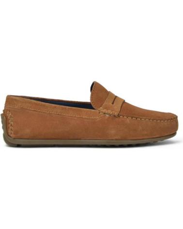Mocassini per Uomo JAVIER LARRAINZA MOCASINES DE HOMBRE JL653-07 SUEDE BEIGESUEDE BEIGE
