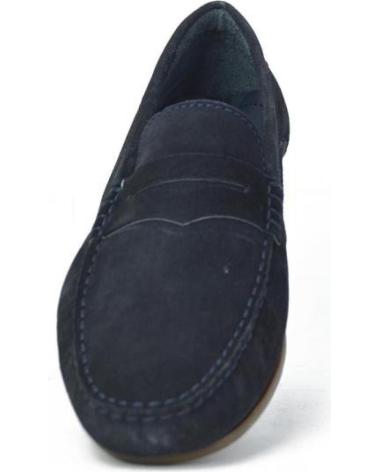 Halbschuhe für Herren JAVIER LARRAINZA MOCASINES DE HOMBRE JL653-04 SUEDE NAVYSUEDE NAVY