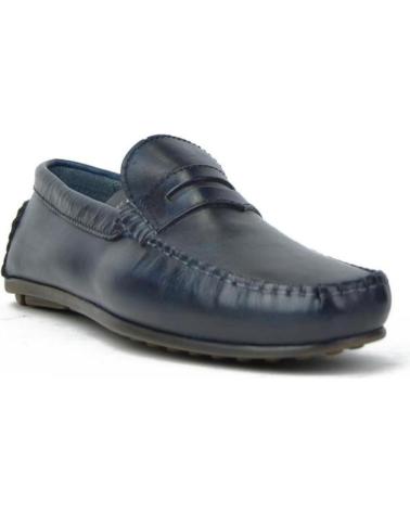 Halbschuhe für Herren JAVIER LARRAINZA MOCASINES DE HOMBRE JL651-34 PIEL MARINOPIEL MARINO