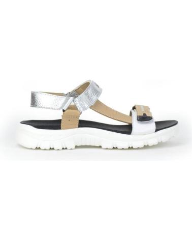 Sandalias de Mujer CORONEL TAPIOCCA SANDALIAS DE MUJER T658-2 BEIGE-PLATABEIGE-PLATA