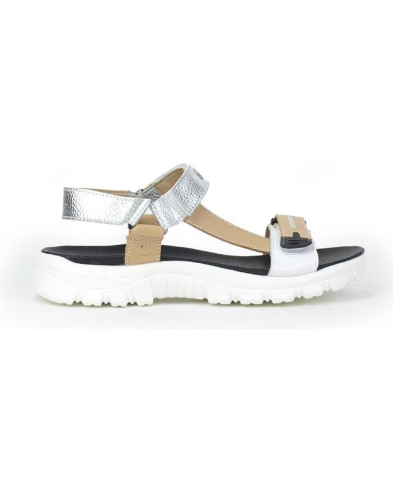 Sandalias de Mujer CORONEL TAPIOCCA SANDALIAS DE MUJER T658-2 BEIGE-PLATABEIGE-PLATA