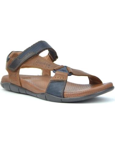 Sandali per Uomo kangaroos SANDALIAS DE HOMBRE 523-37 PIEL COMB CUERO N Y MARIPIEL COMB CUERO N Y