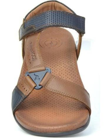 Sandali per Uomo kangaroos SANDALIAS DE HOMBRE 523-37 PIEL COMB CUERO N Y MARIPIEL COMB CUERO N Y