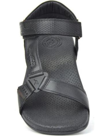 Sandálias de Homem KANGAROOS SANDALIA CABALLERO PIEL NEGROPIEL NEGRO