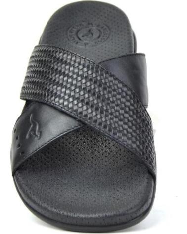 Sandalias de Hombre KANGAROOS SANDALIAS DE HOMBRE 518-11 PIEL NEGROPIEL NEGRO