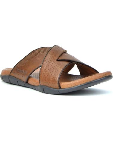 Sandalen für Herren KANGAROOS SANDALIAS DE HOMBRE 517-23 P CUERO N VIVO MARRONP CUERO N VIVO MARRON