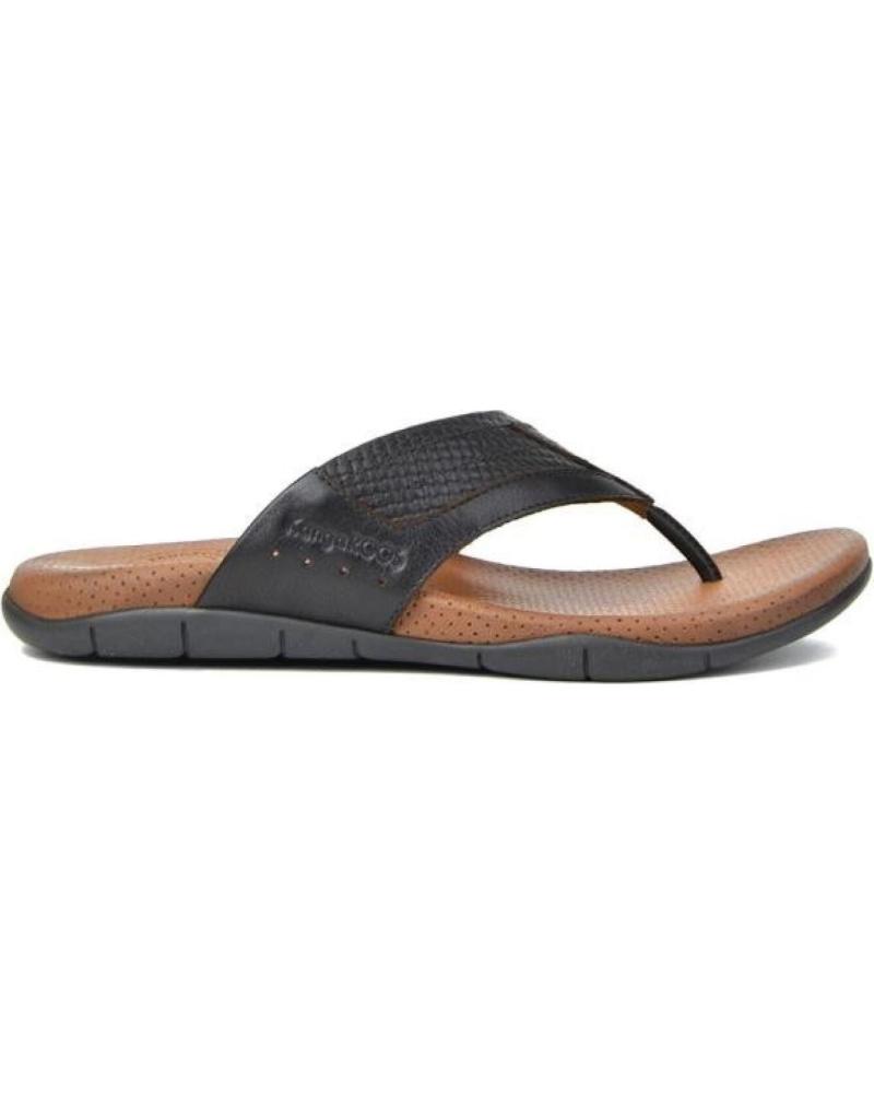 Sandalen für Herren KANGAROOS SANDALIAS DE HOMBRE 516-18 PIEL MARRONPIEL MARRON