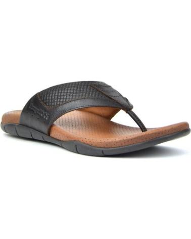 Sandalen für Herren KANGAROOS SANDALIAS DE HOMBRE 516-18 PIEL MARRONPIEL MARRON