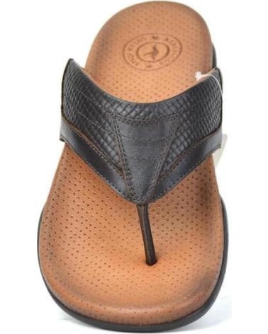 Sandalen für Herren KANGAROOS SANDALIAS DE HOMBRE 516-18 PIEL MARRONPIEL MARRON