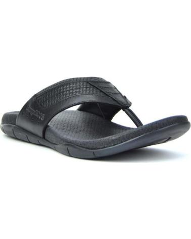 Sandalen für Herren KANGAROOS SANDALIAS DE HOMBRE 516-11 PIEL NEGROPIEL NEGRO