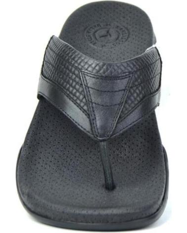 Sandalen für Herren KANGAROOS SANDALIAS DE HOMBRE 516-11 PIEL NEGROPIEL NEGRO