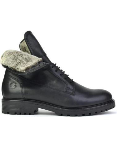 Botines de Hombre CORONEL TAPIOCCA BOTAS DE HOMBRE C2321-11 PIEL NEGRO PELOPIEL NEGRO PELO