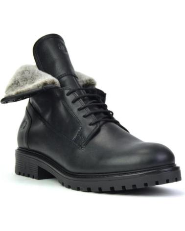 Botines de Hombre CORONEL TAPIOCCA BOTAS DE HOMBRE C2321-11 PIEL NEGRO PELOPIEL NEGRO PELO