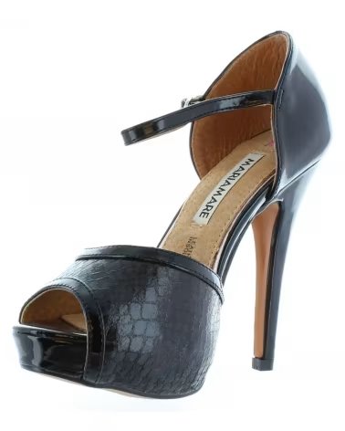 Shuhe ferse für Damen MARIA MARE 65715 CHAROL NEGRO