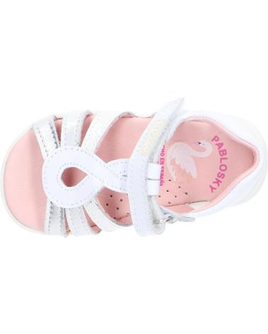 Sandalias de Niña PABLOSKY 750000 BLANC