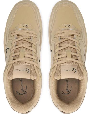 Esportes  de Homem KARL KANI ZAPATILLAS 89 LXRY PRM BEIGE MULTICOLOR