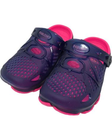 Sabots pour Fille PABLOSKY ZUECO GOMA NINA 969727 FUCSIA