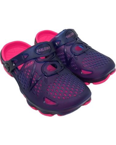 Sabots pour Fille PABLOSKY ZUECO GOMA NINA 969727 FUCSIA