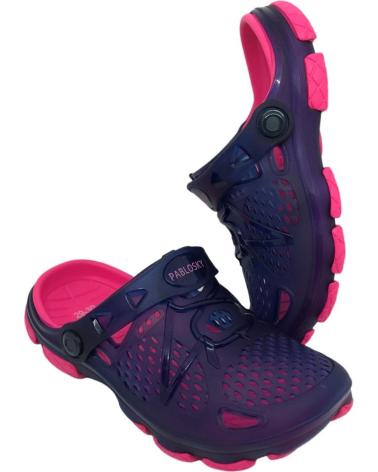 Sabots pour Fille PABLOSKY ZUECO GOMA NINA 969727 FUCSIA
