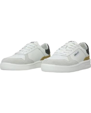 Esportes  de Homem REPLAY UNIVERSITY M COURT MX RZ4O0010L BLANCO