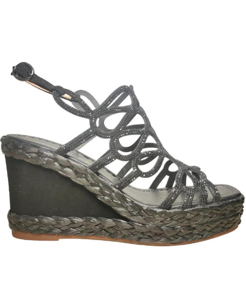 Sandálias de Mulher ALMA EN PENA V240986 SUEDE BLACK NEGRO