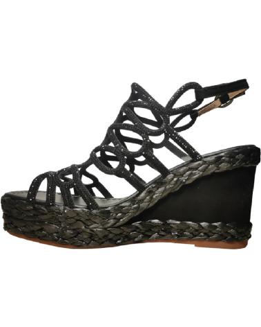 Sandálias de Mulher ALMA EN PENA V240986 SUEDE BLACK NEGRO